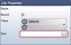 List Element Sorting